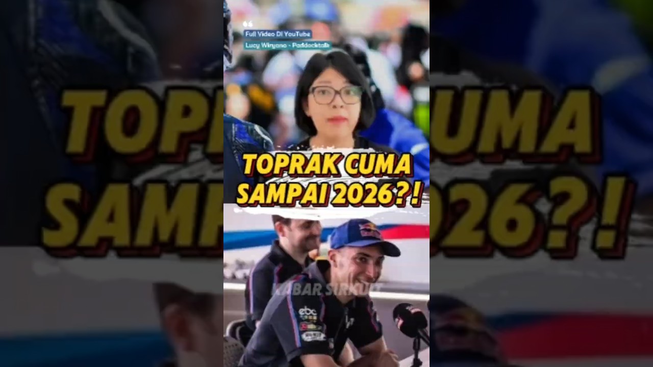 Toprak Cuma Sampai 2026?! Ada Rencana Rahasia di Balik Kontraknya! 🤯🔍 #motogp #beritamotogp #shorts