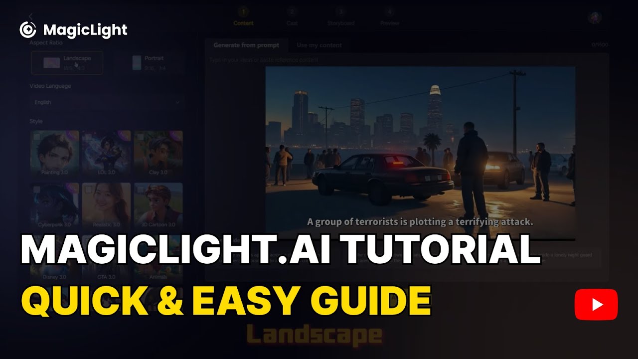 Magiclight.ai Tutorial: Master the Easy & Fast Way to Use It ✨