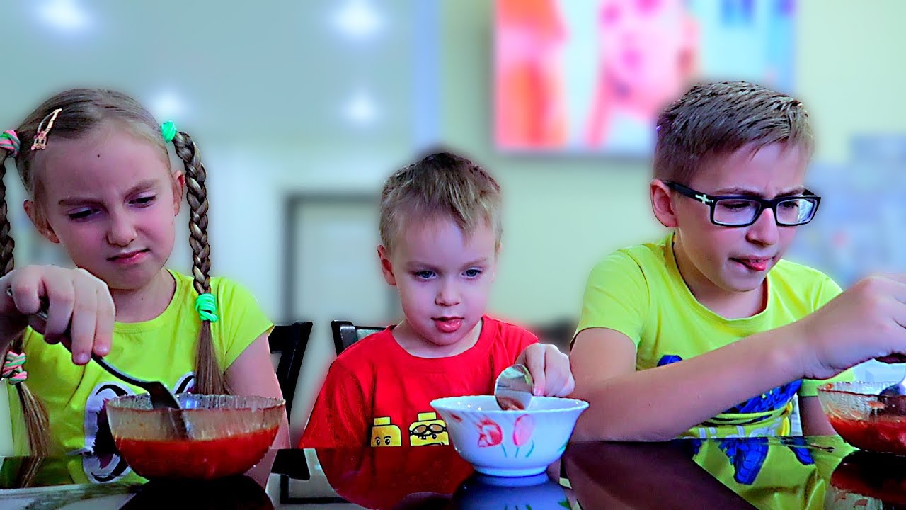 Мама и Еда 🍽️ — Весёлые моменты с детьми от Мы Семья