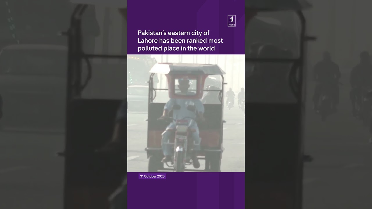 Lahore Tops Global Pollution Charts Amid Thick Winter Smog 🌫️