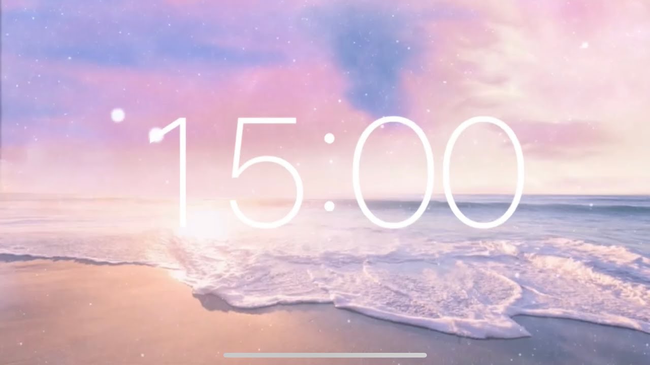 15-Minute Relaxing Ambient Timer 🎶