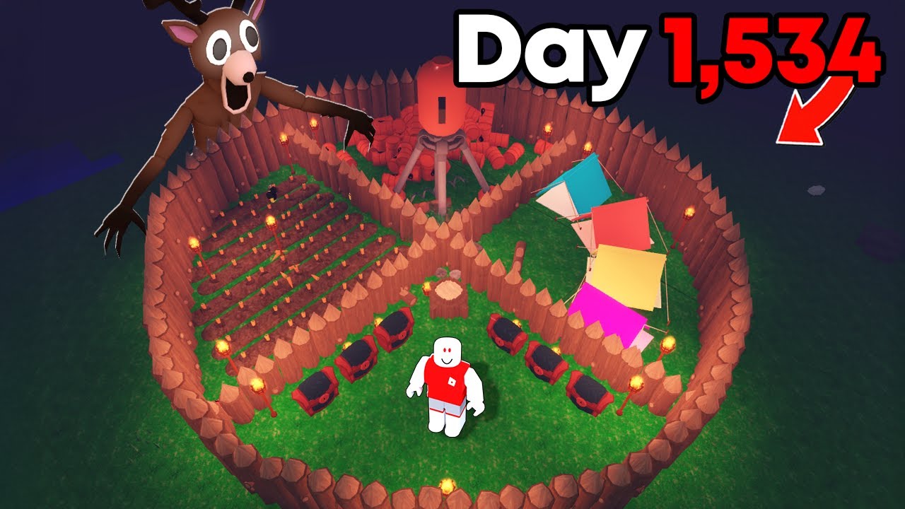 Built the Safest AFK Base in 99 Nights 🌲