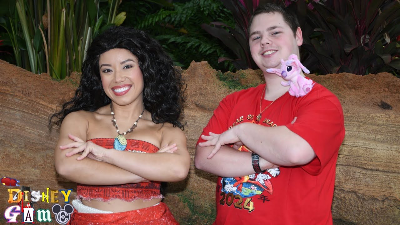 Moana Meet & Greet at Epcot 2024 🌊