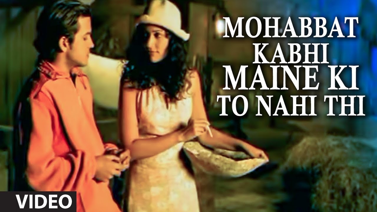 Mohabbat Kabhi Maine Nahi Ki Thi - Sonu Nigam 🎶