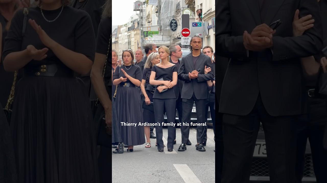 Thierry Ardisson's Funeral & Audrey Crespomara Tribute ⚰️