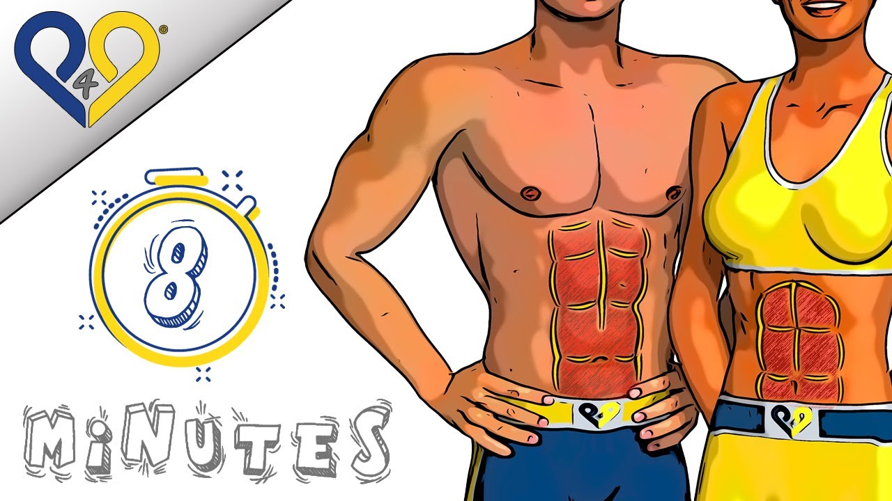 8-Minute Ab Workout with Tips – Effective At-Home Abs Routine