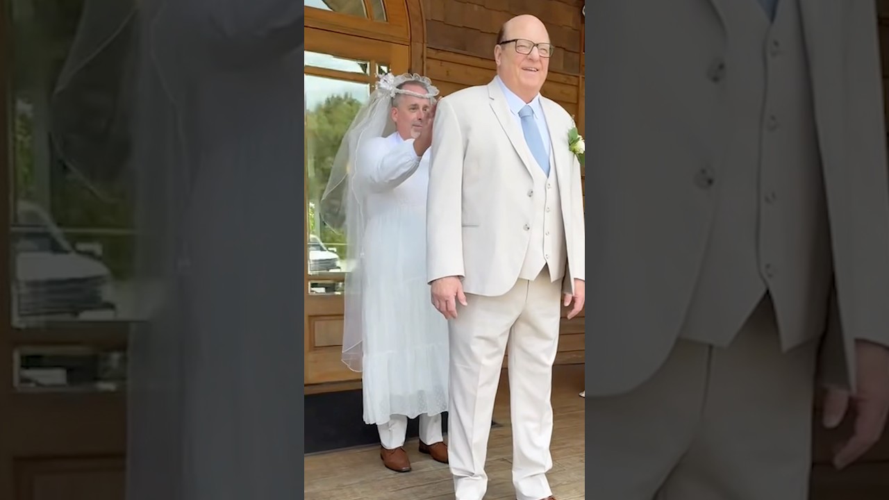 Groom’s Dad Pulls Off Hilarious First-Look Prank That Will Make You Smile 😂