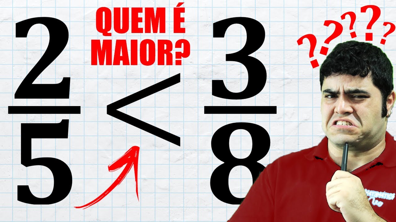 Qual Fração é Maior? 2/5 ou 3/8? Descubra com 3 Métodos Simples! 💡