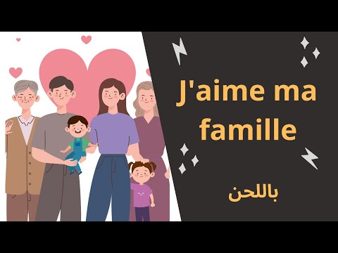 Poème: J'aime ma famille