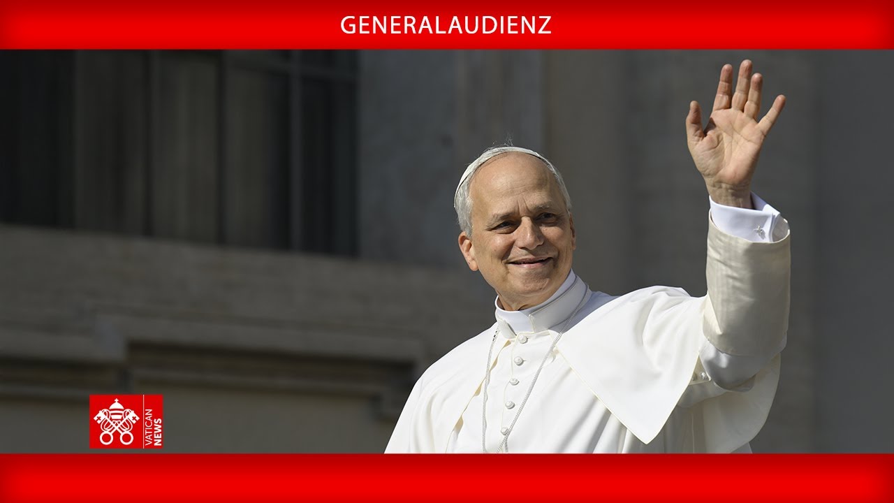 Generalaudienz mit Papst Leo XIV. am 29. Okt. 2025