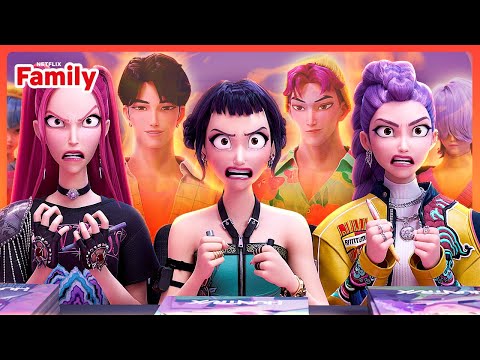 The Saja Boys CRASH Huntrix's Meet & Greet | KPop Demon Hunters | Netflix Family