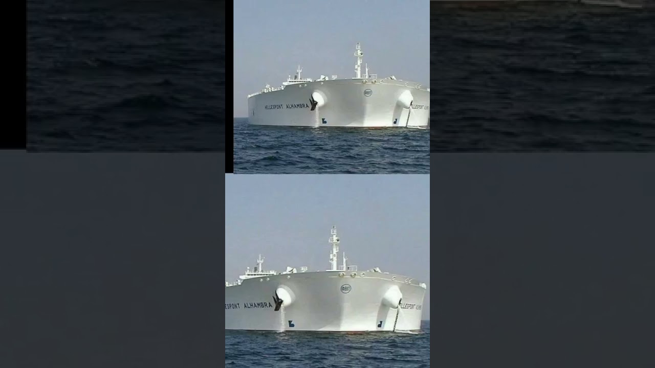 أكبر ناقلة نفط عملاقة في العالم 🚢