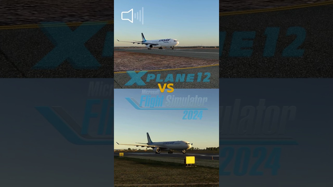 X-Plane 12 vs MS Flight Simulator 2024 ✈️