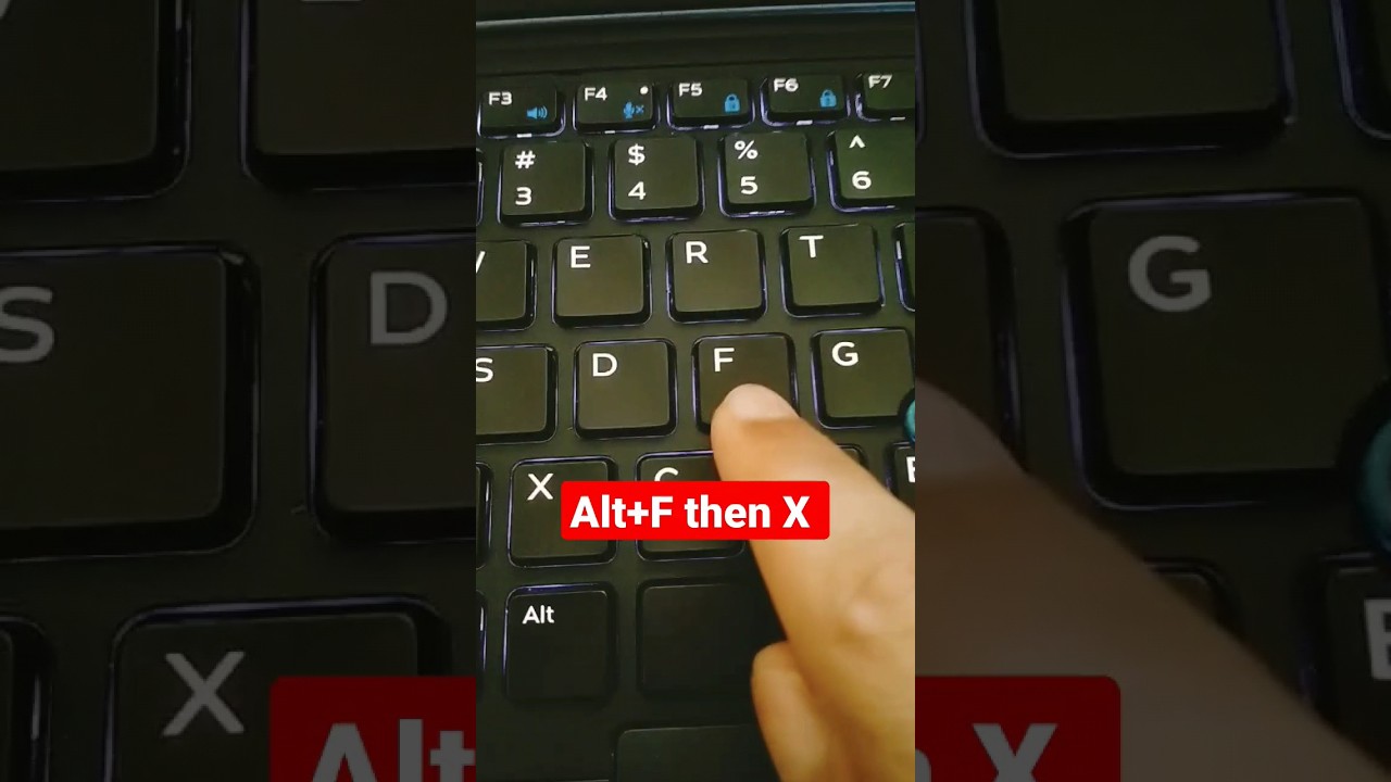 Quick New Shortcut to Close Chrome π