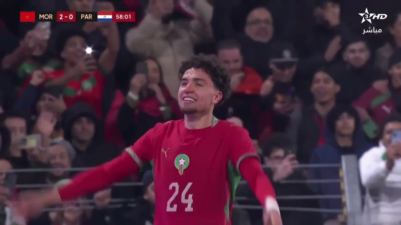 ملخص مباراة المغرب ضد باراغواي 2-1 | أهداف المغرب اليوم HD