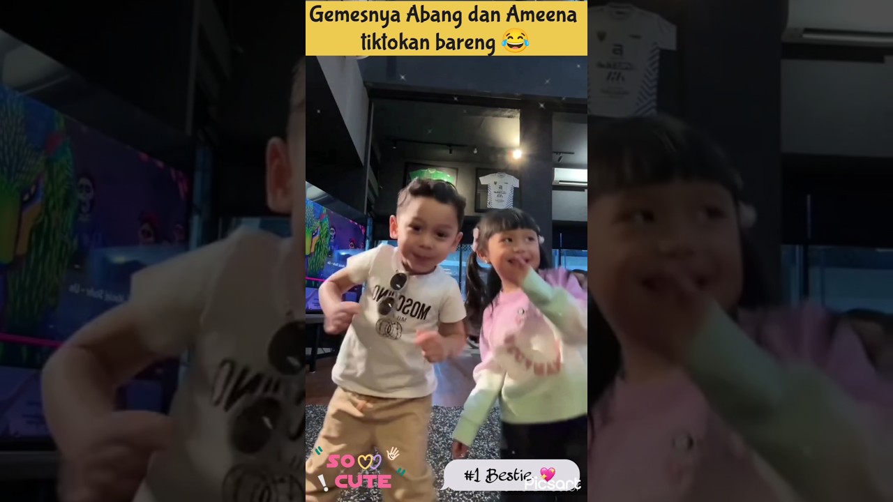 Abang L & Ameena Tiktok Collab 🎥