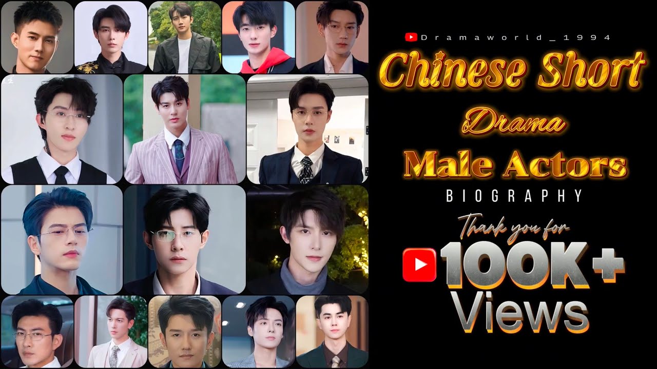 Top Chinese Short Drama Male Actors You Must Know 🎬