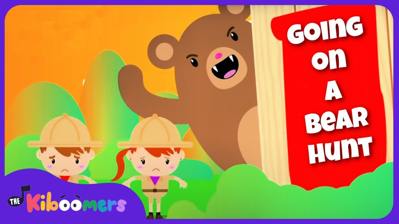 Going on a Bear Hunt - The Kiboomers Preschool Circle Time Song