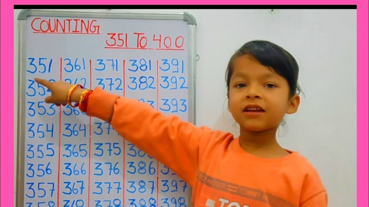 counting 351 to 400/351 to 400 counting/forward counting 351 to 400/351 to 400 counting English mein
