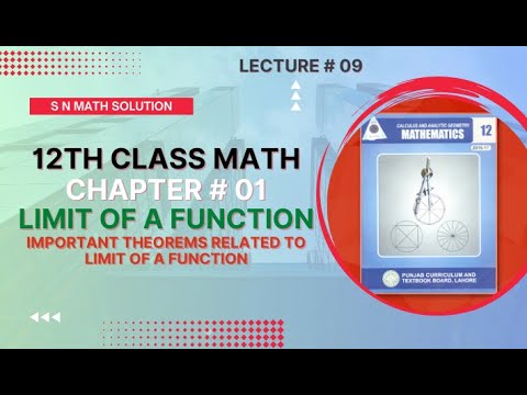 FSC Math Part 2: Limits of Functions π