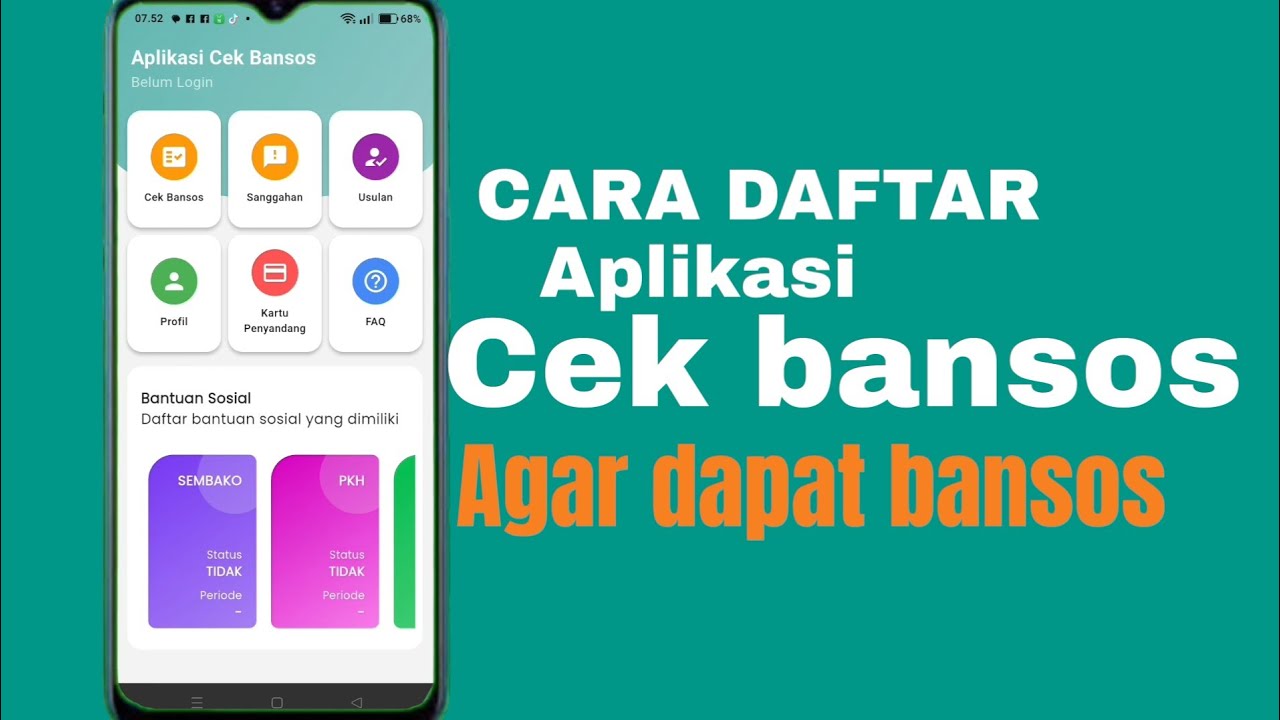Panduan Daftar dan Buat Akun Cek Bansos 2025