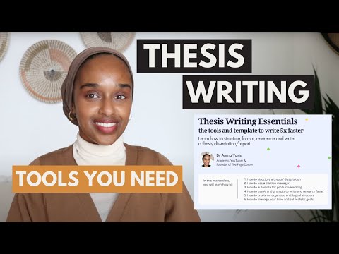 Everything You Need To Write Your Thesis 5x Quicker | Masterclass
