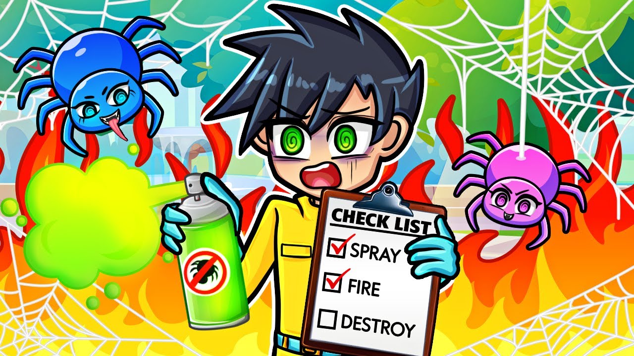 Survive Evil Spiders in Kill It With Fire 2 🕷️