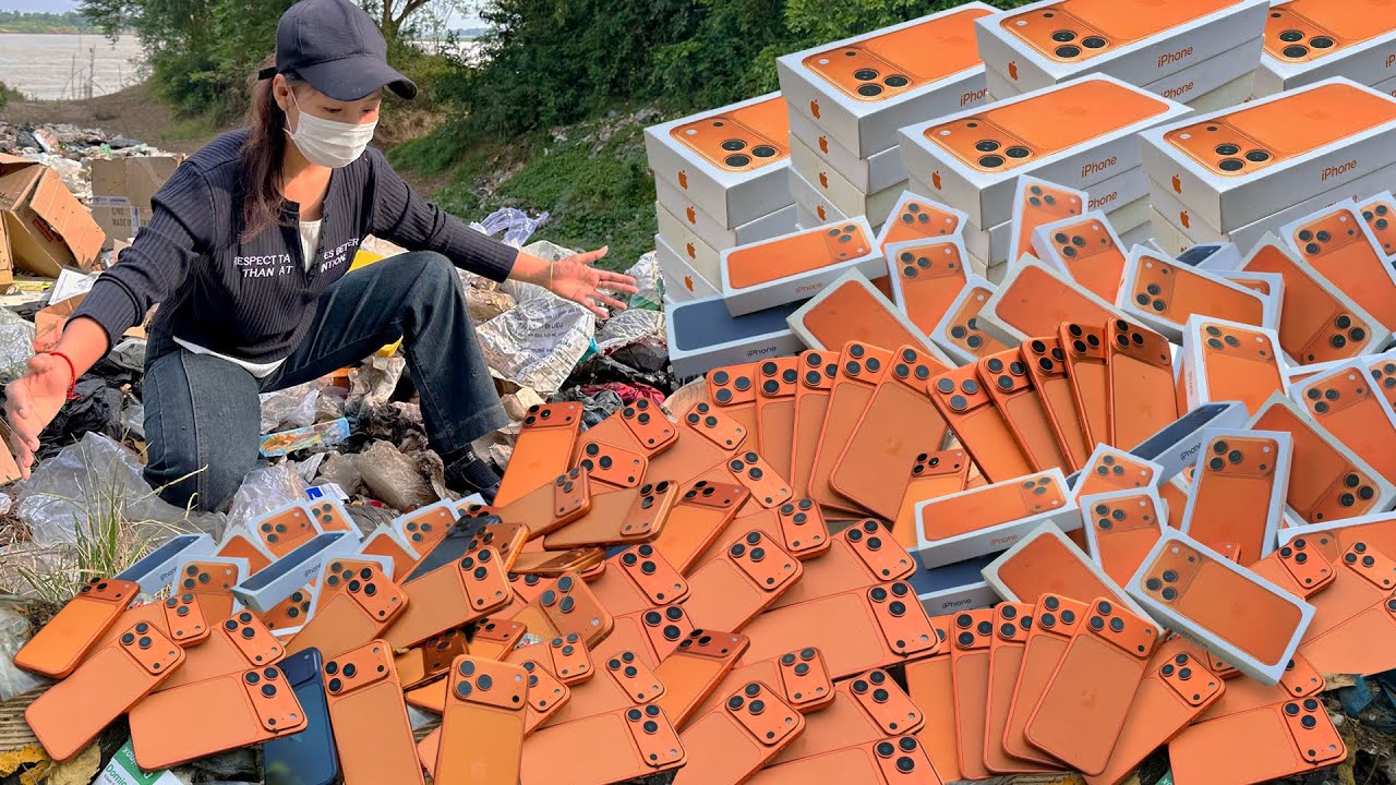 Found New iPhone 17 Pro Max at Dump! 🔧