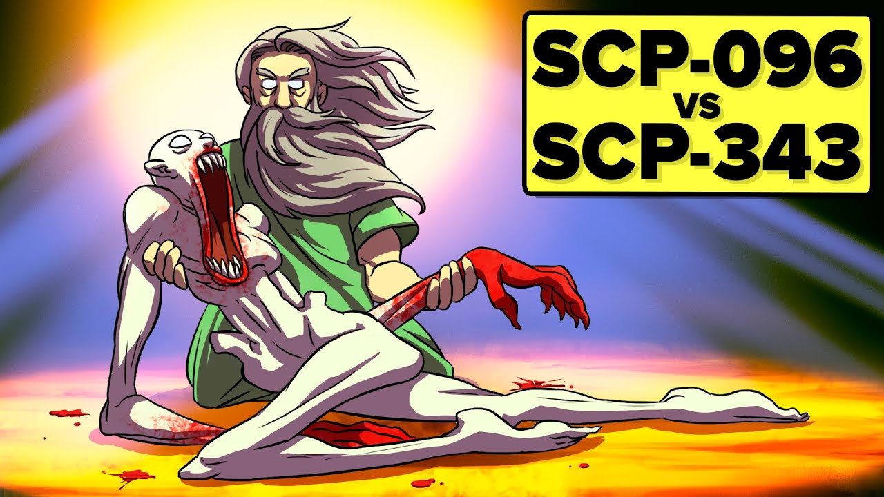 SCP-096 vs SCP-343: The Shy Guy and the God