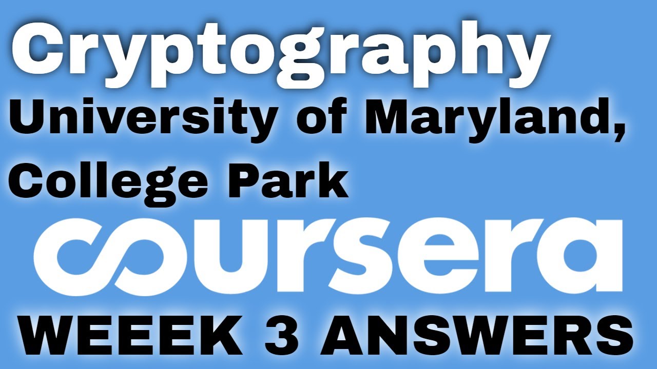 Master Cryptography with University of Maryland's Cybersecurity Course ๐