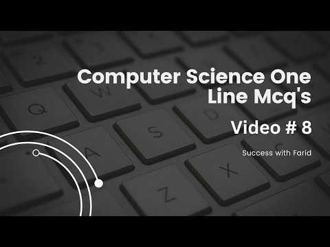 Computer Science Important Concepts For Exams | PART A | All Government Exams | Success With Farid