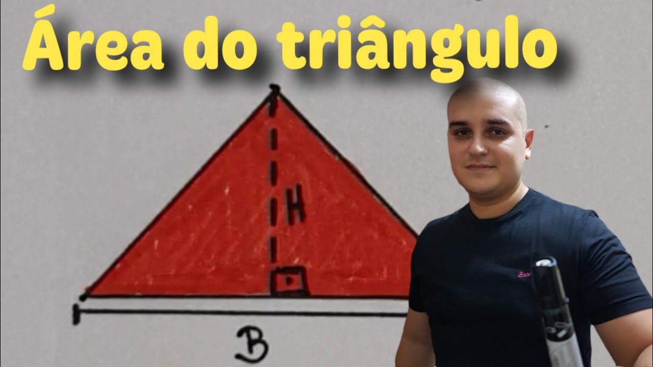 06 Aprenda a Calcular a Área de um Triângulo com o Professor Ítalo Benfica 📐