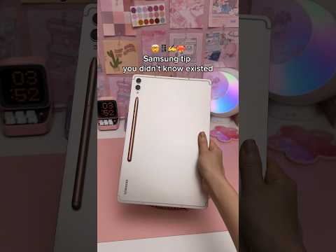 Samsung tip you didn't know existed 🤯 galaxy AI | Samsung notes app | galaxy tab S9 | android tablet