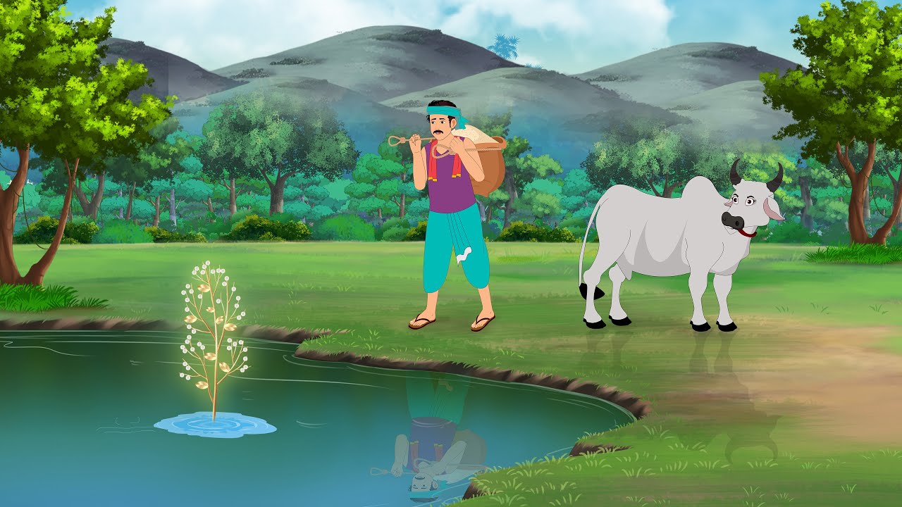 जादुई बीज और रहस्यमय बैल: मजेदार नैतिक कहानी 🐂