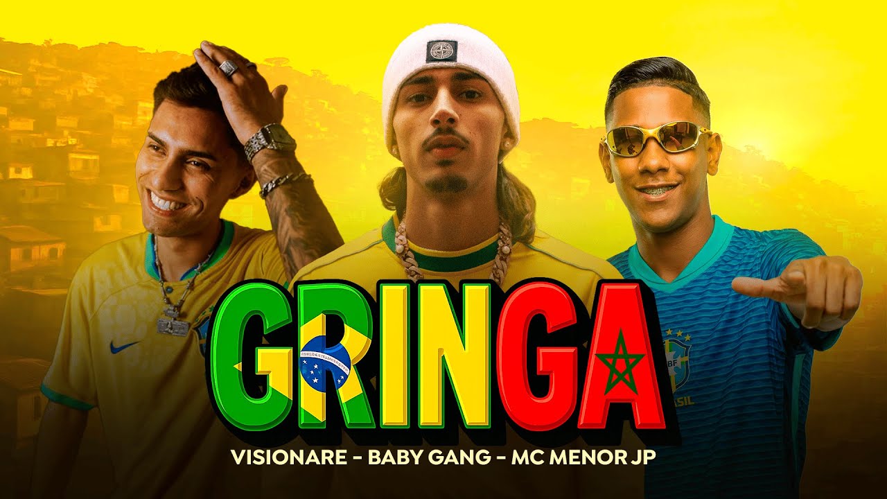 GRINGA - MC Menor JP, Baby Gang, Visionare