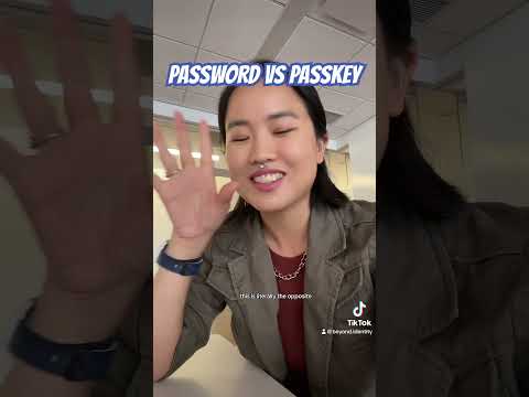 Password vs Passkey #cybersecurity #dev #code  #softwareengineer #programming