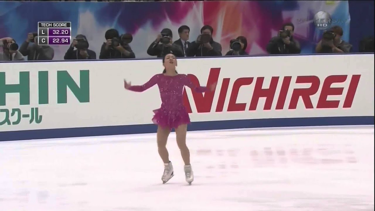 2015 NHK Trophy - Mao Asada SP in UHD