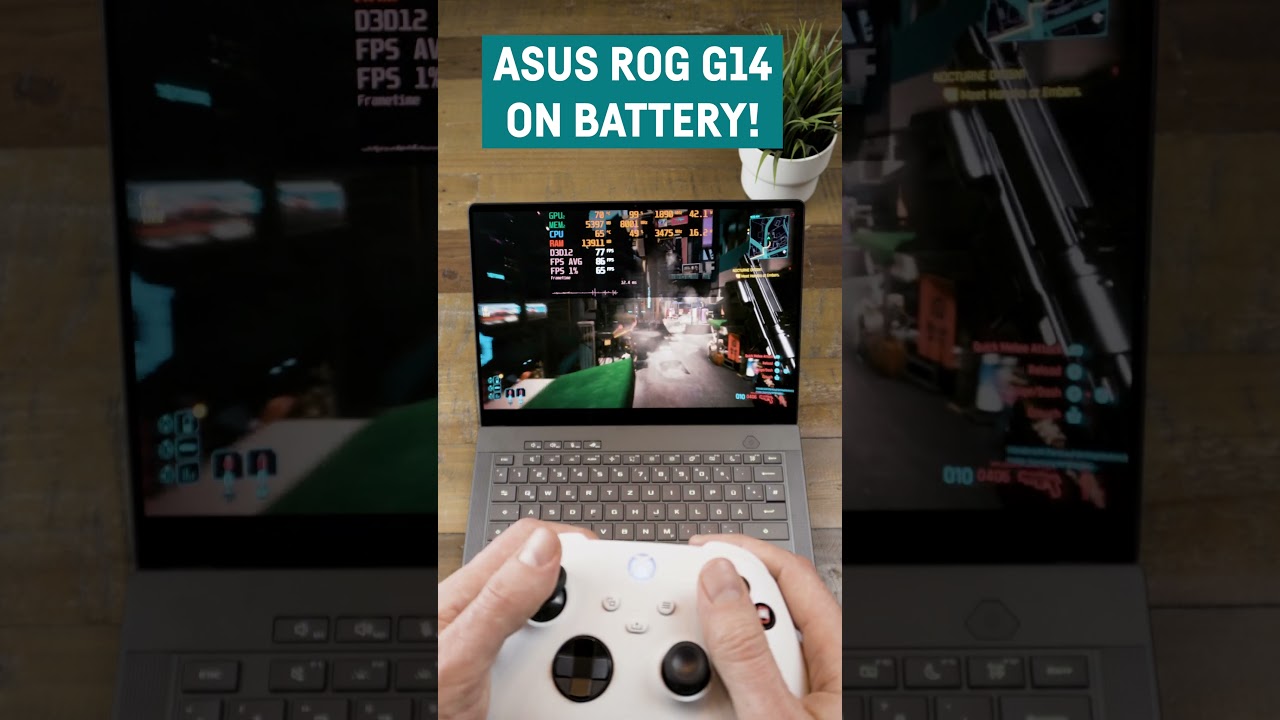 The ASUS ROG Zephyrus G14 (2024) can actually game on battery!