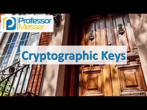 Cryptographic Keys - CompTIA Security+ SY0-501 - 6.1