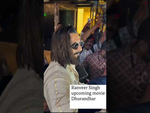 Ranveer Singh new Look for upcoming movie Dhurandhar#ranveersingh#ranveersinghmovies#dhurandhar