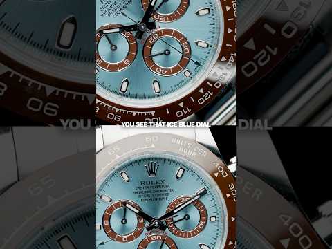 Rolex Daytona Platinum Showdown: Ice Blue vs. Diamond Dial 💎🕰️ l SwissWatchExpo