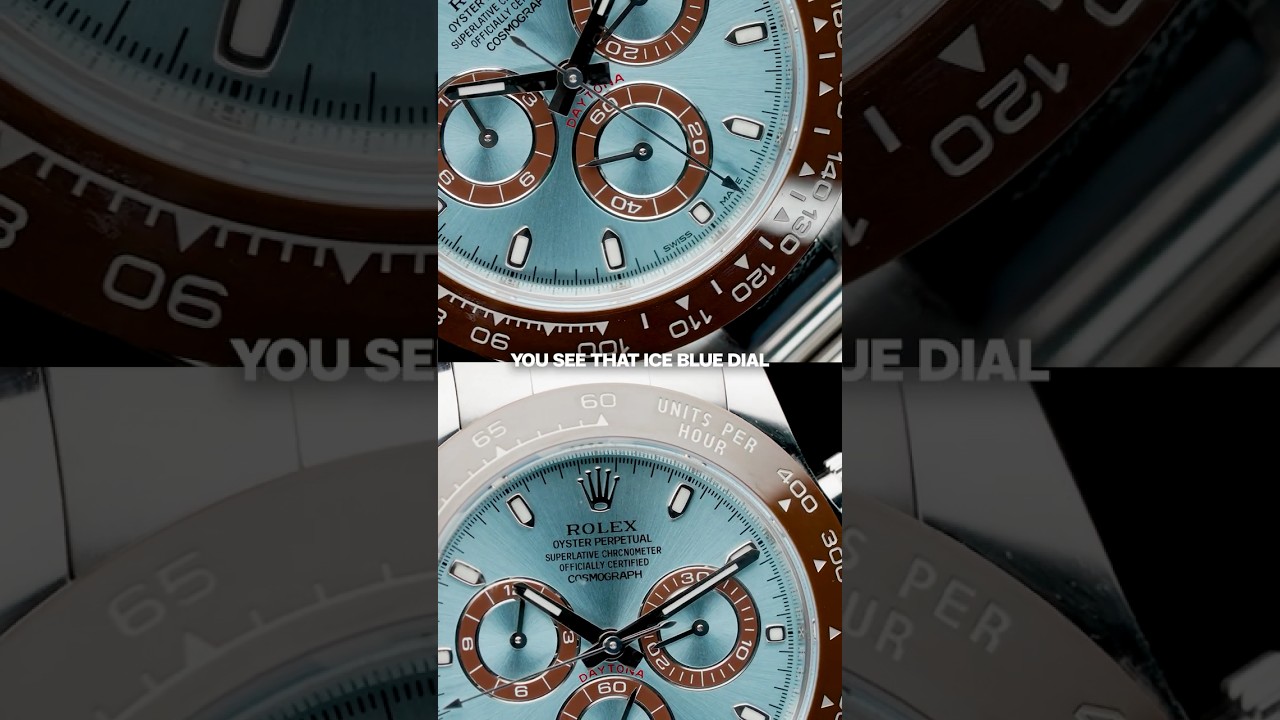 Rolex Daytona Platinum Ice Blue vs. Diamond Dial: Which One Reigns Supreme? 💎