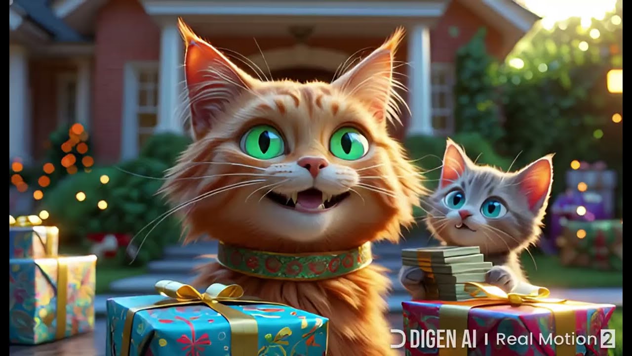 Orange Cat’s Heartwarming Journey to Happiness ❤️