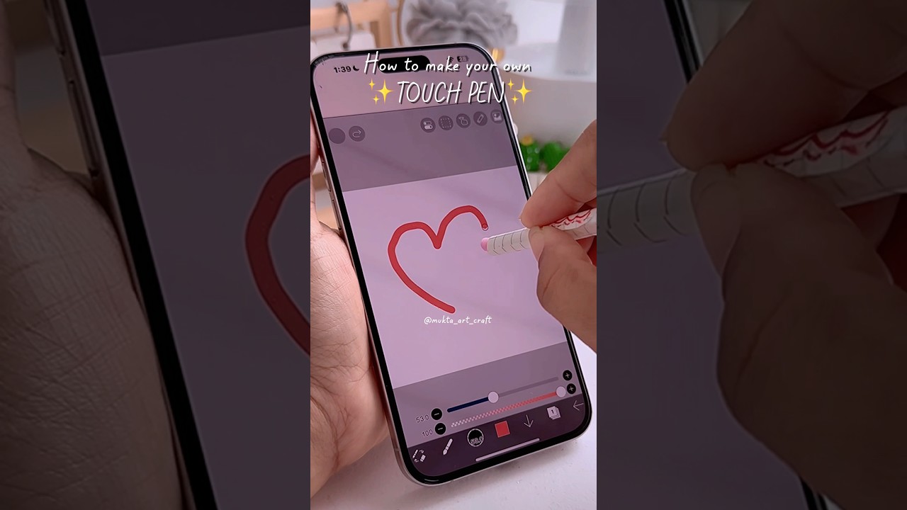 DIY Touch Pen at Home 🎨
