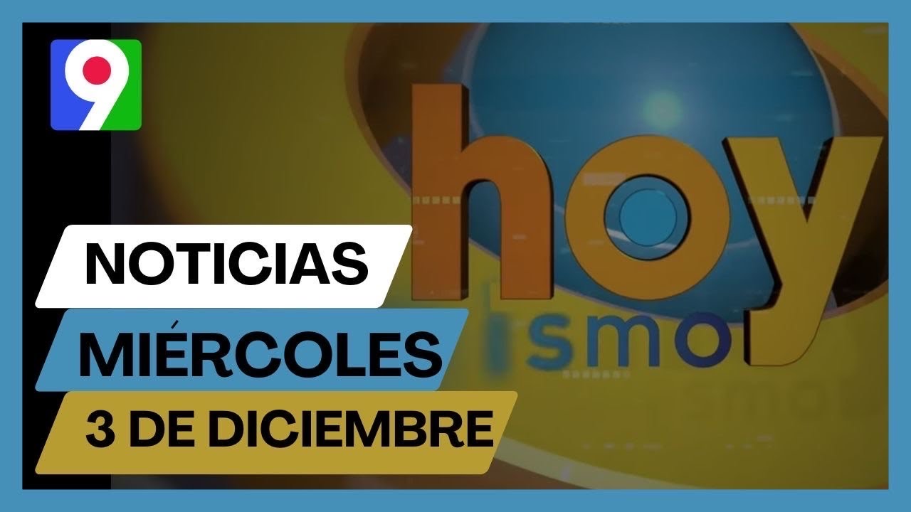 Titulares de prensa dominicana - Miércoles 03/12/2025 🗞️