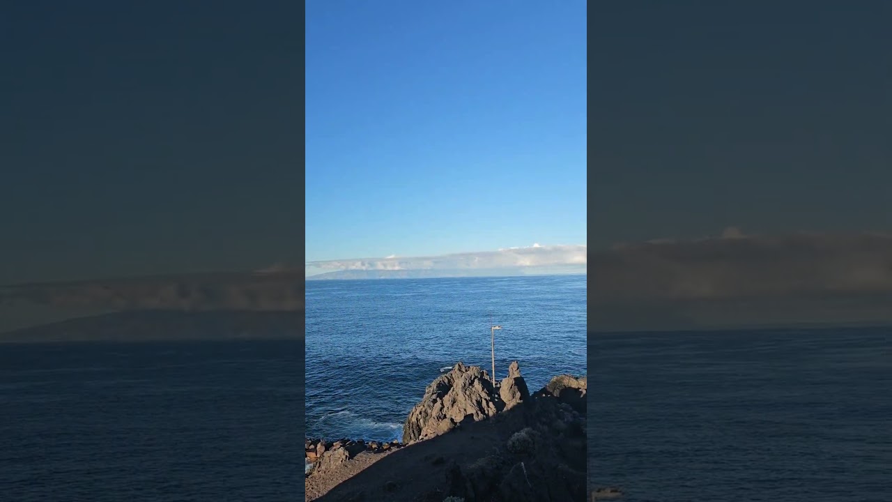La Gomera View from Tenerife at 24°C ☀️