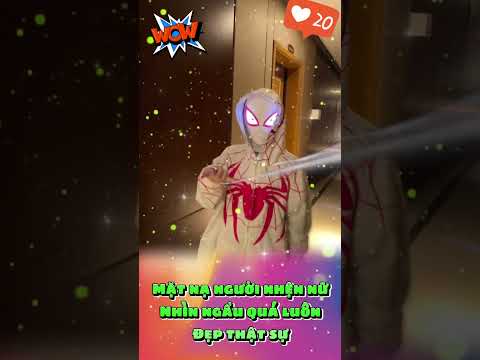 Mặt nạ người nhện nữ ngầu vãi #trending #viral #shortsvideo #shortvideo #shorts #short #shortsfeed