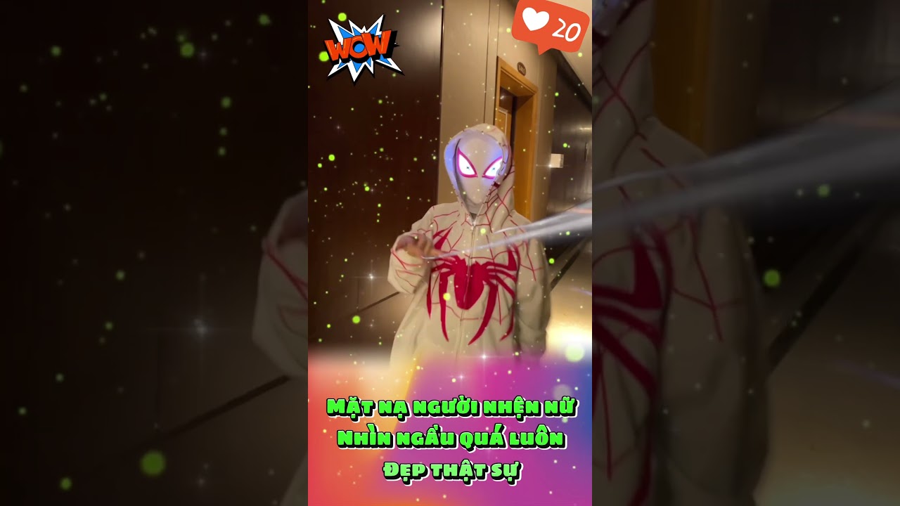 Mặt Nạ Người Nhện Nữ Siêu Ngầu 🔥 - Xu Hướng Mới Hot Nhất!