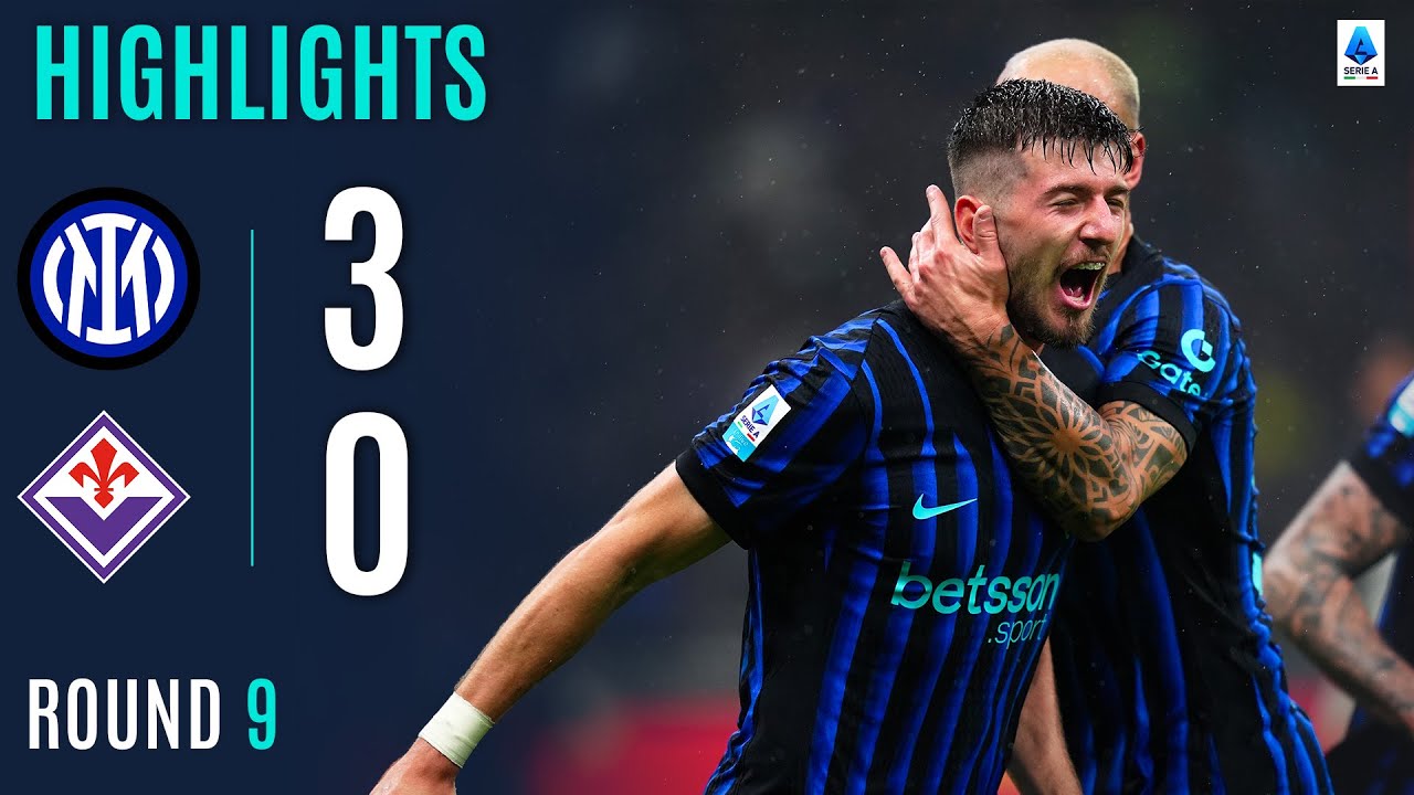 Inter Dominates Fiorentina 3-0 | Highlights & Key Moments | Serie A 2025/26 ⚽
