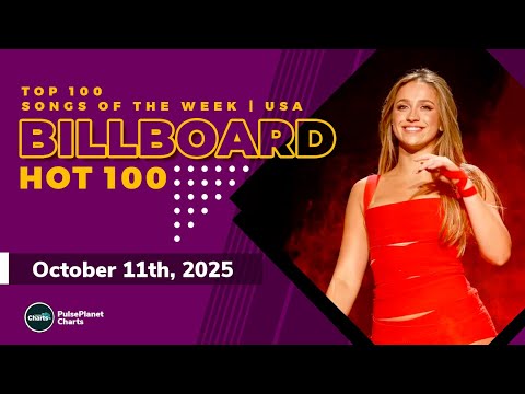 Billboard Hot 100™ Top Singles This Week + Bubbling Under Hot 100 (October 11th, 2025)